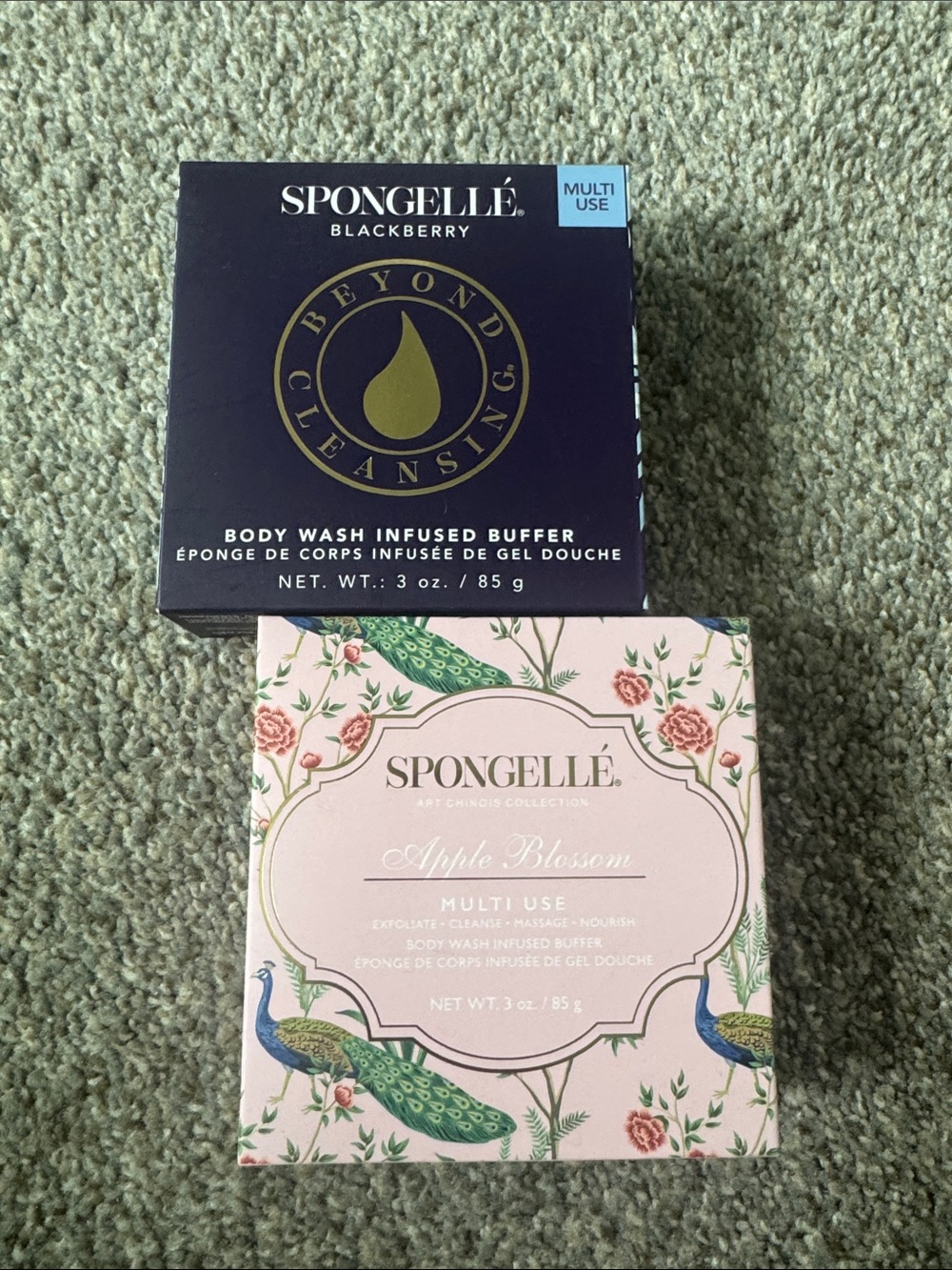 Spongelle Bundle - 1 blackberry and 1 Apple Blossom